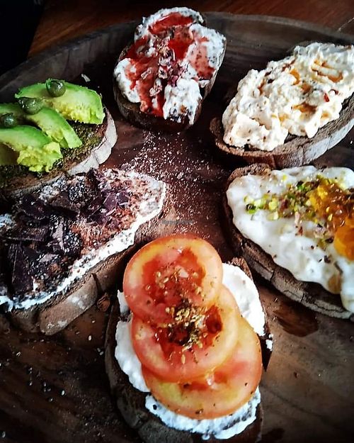 Loaded toast sandwiches at Bangu Vegan in Dhaka