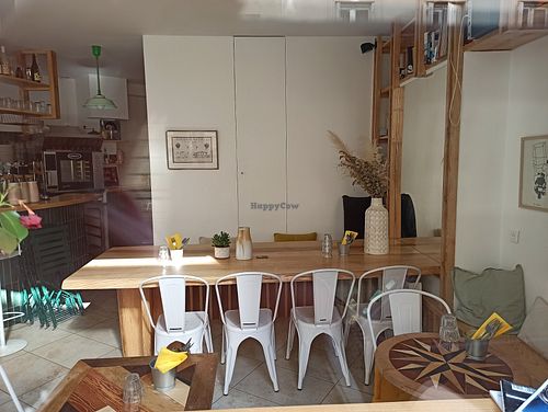 Inside at Maison Binder in Paris