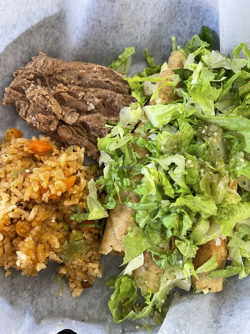 potato flautas   at Grater Taco in San Diego