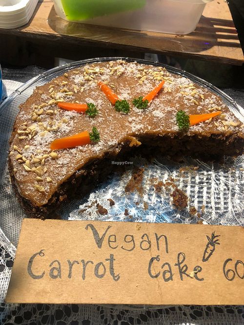 Carrot cake at Vegan Cake in Pai