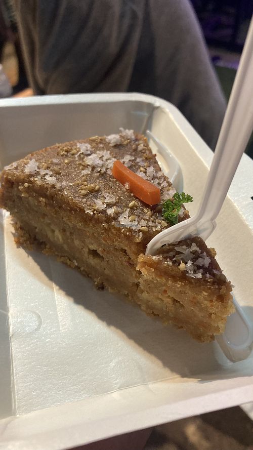 Carrot cake!  at Vegan Cake in Pai