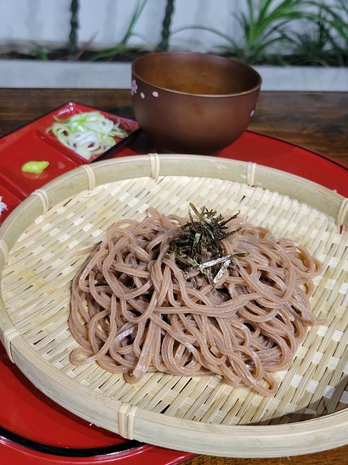 Udon noodles... So so at ARITO - Japanese Vegetarian Fusion in Bangkok