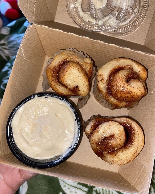 Baby buns with coffee icing   at Cinnaholic in Marlton