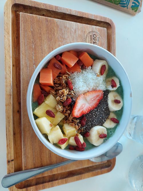 Green goddess bowl at The Open Kitchen - La Fortuna in La Fortuna