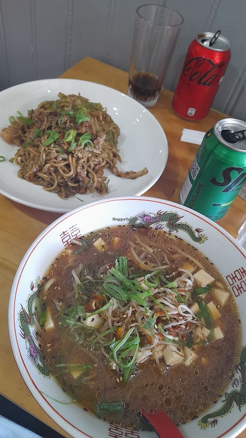 Moyashi ramen at Izakaya Yoko in Puerto Varas