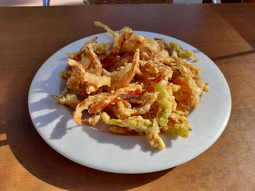 Tempura de verduras (vegan) at Chino Asiatico Sheng in Almunecar
