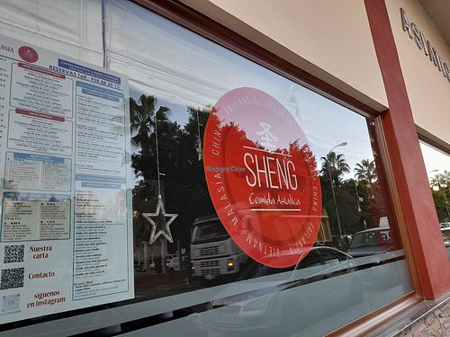 Outside of restaurant at Chino Asiatico Sheng in Almunecar