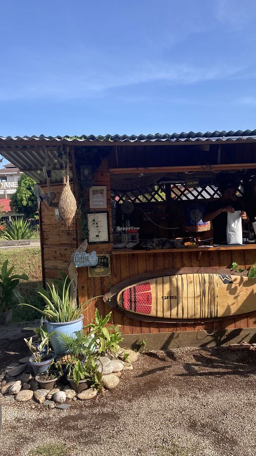 Outside  at Alami Espresso Shack in Langkawi