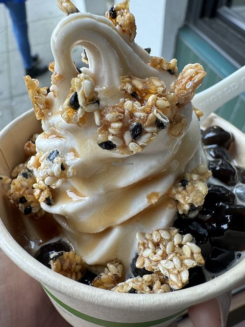 Boba Soft Serve  at Mamahuhu in Mill Valley