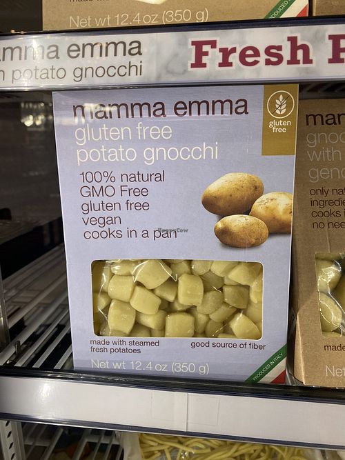 Vegan AND GF Gnocchi 😛 Spotted  at Sigona's Farmers Market in Palo Alto