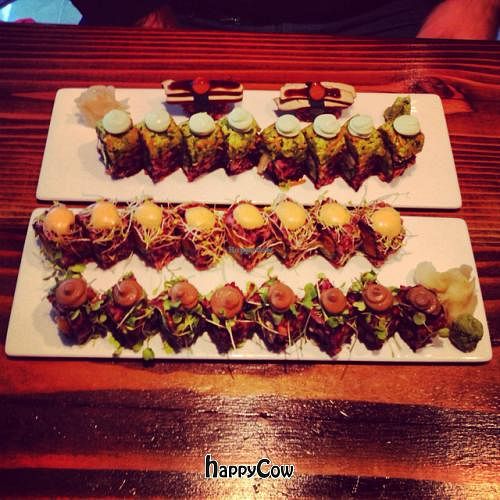 sushi  at Beyond Sushi - Union Square in New York City