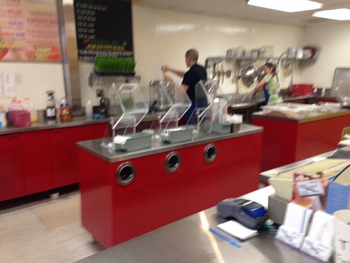 only inside pic, sorry blurry at Total Juice Plus in Cincinnati