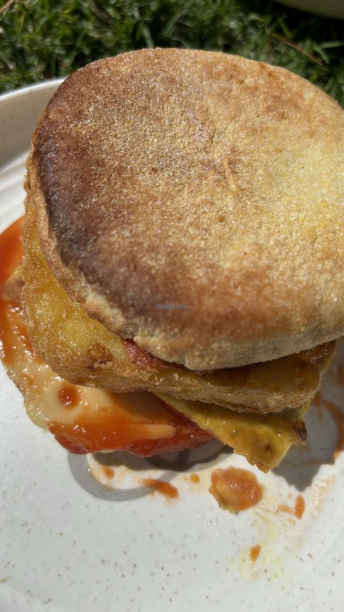Breakky muffin   at Purple Rabbit Food Truck in Ascot Vale