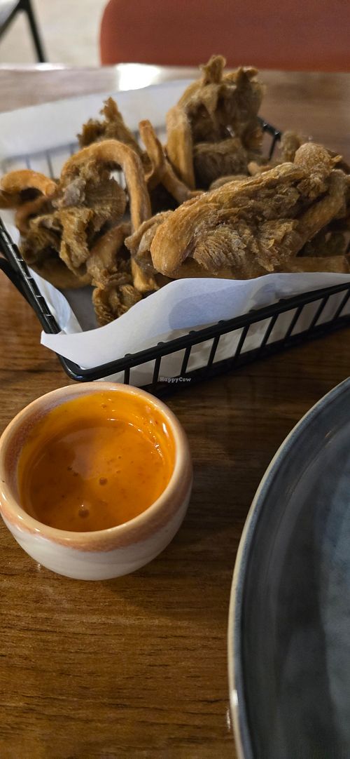 Mushrooms fritter at WILD in Metro Manila