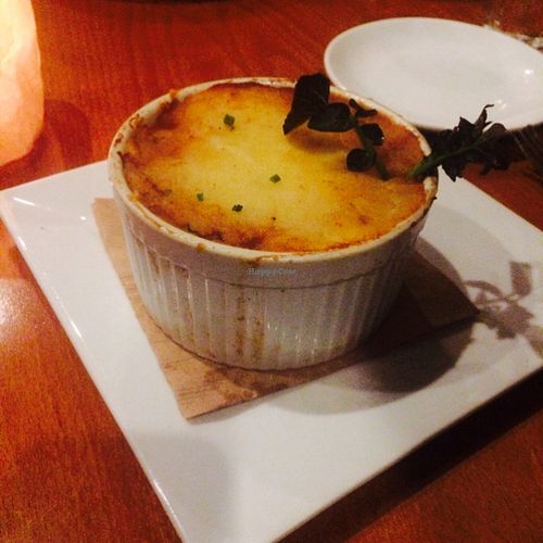 Vegan Shepherd's Pie at Sweet Grass Grill in Tarrytown