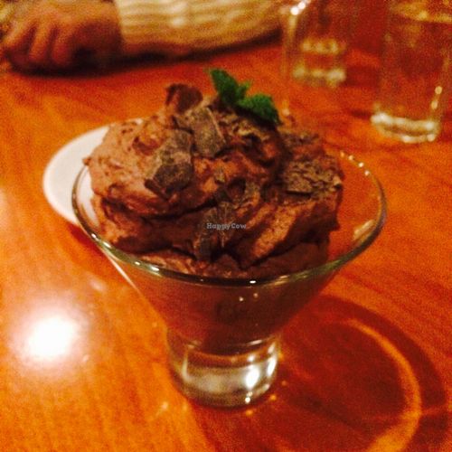 Chocolate mousse at Sweet Grass Grill in Tarrytown