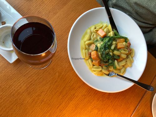 Cavatelli with Squash Sauce at Sweet Grass Grill in Tarrytown