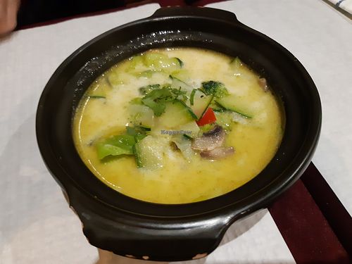 Green curry at Quick Asia in Lisbon