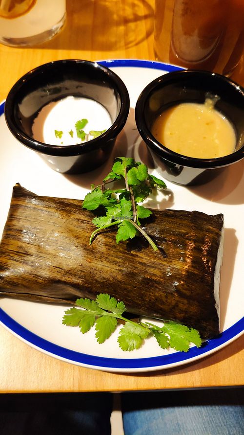 Tamal at Gallo Santo in Barcelona