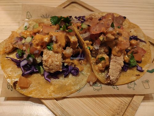 Tofish Tacos at Gallo Santo in Barcelona