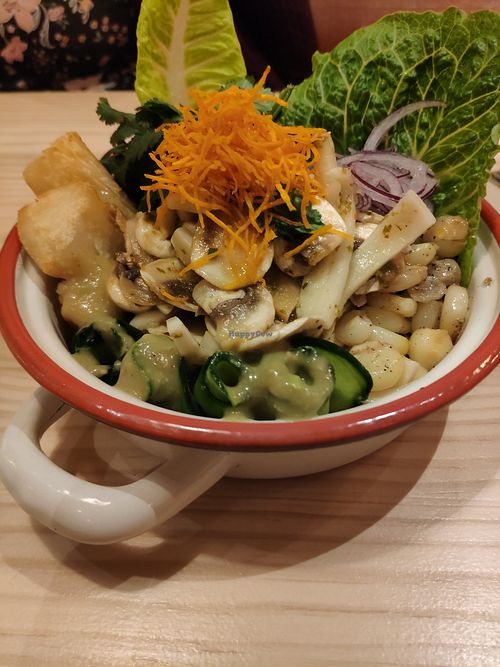 Young Coconut Ceviche at Gallo Santo in Barcelona