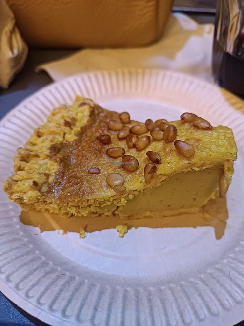 Torta della nonna at ZEM Bistro in Bologna