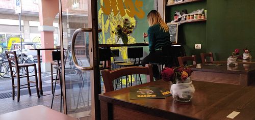 Interior at ZEM Bistro in Bologna