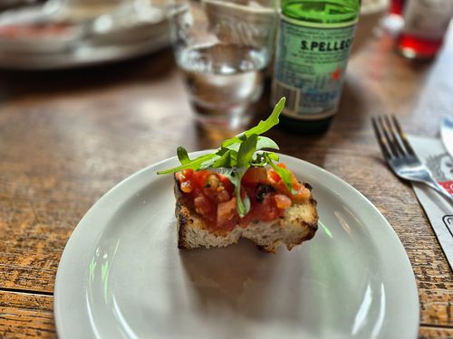 Bruschetta at L'Osteria in Dortmund