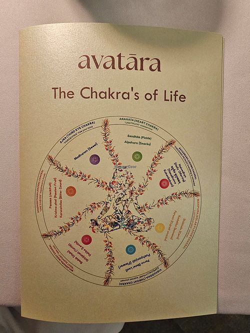  at Avatara Restaurant in Dubai