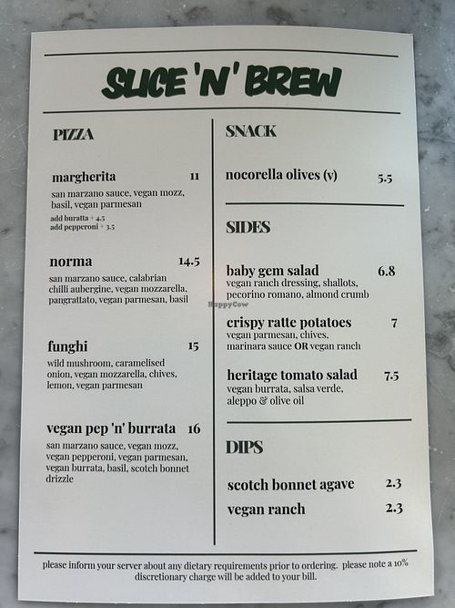   at Slice n Brew in Nottingham