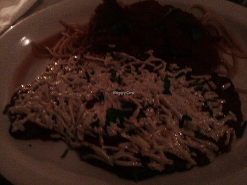Seitan Parm at John's of 12th Street in New York City