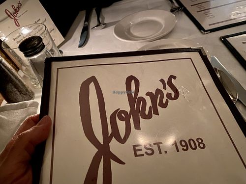menu  at John's of 12th Street in New York City