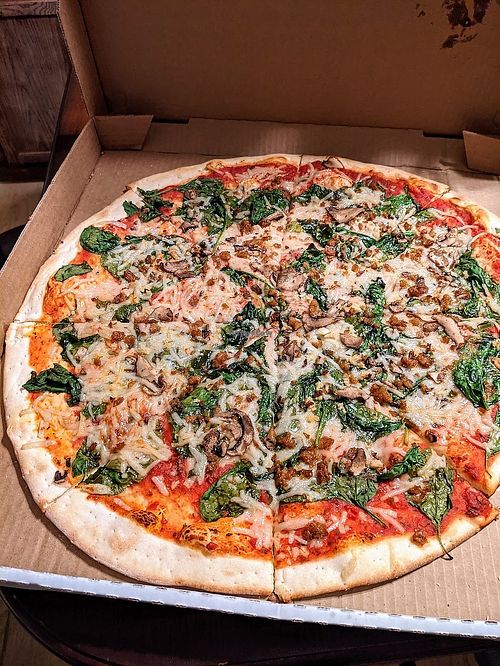 Vegan Lovers Pizza  at Sexy Pizza in Trinidad