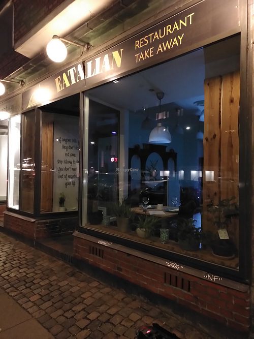 Attention, the storefront is from the old eatalian at O Tempo in Copenhagen