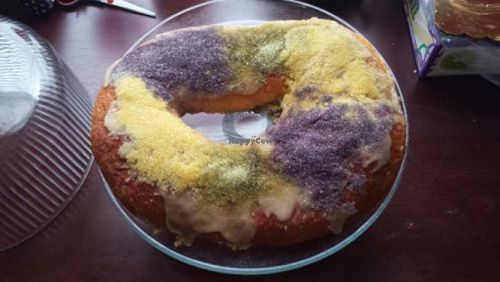 Vegan King Cake  at Breads on Oak  in New Orleans