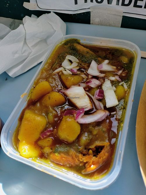 Katchori aloo at Mini India in Dublin