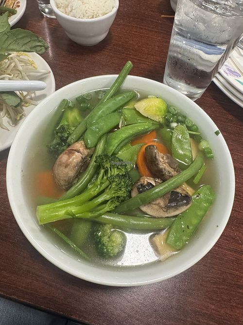 Vegan pho  at Vien Dong in Spokane