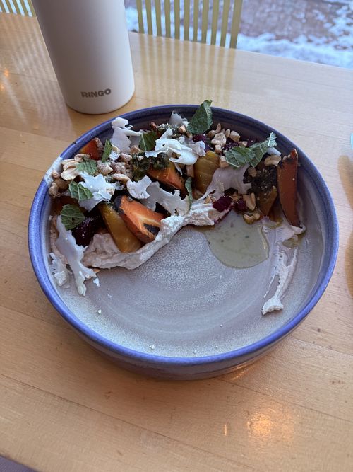 beets and carrot special  at The Honey Paw in Portland