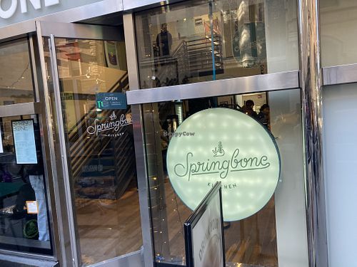 Front  at Springbone Kitchen in New York City