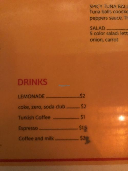 Drinks  at La Hummuseria in Playa Venao