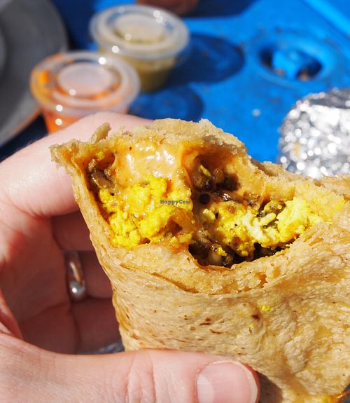 Taco deliciousness. at The Vegan Nom Food Truck - North Loop in Austin