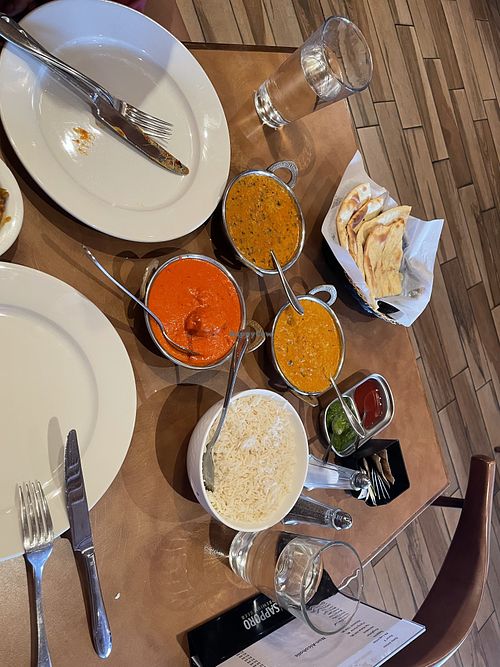   at Bollywood Kitchen in Healdsburg