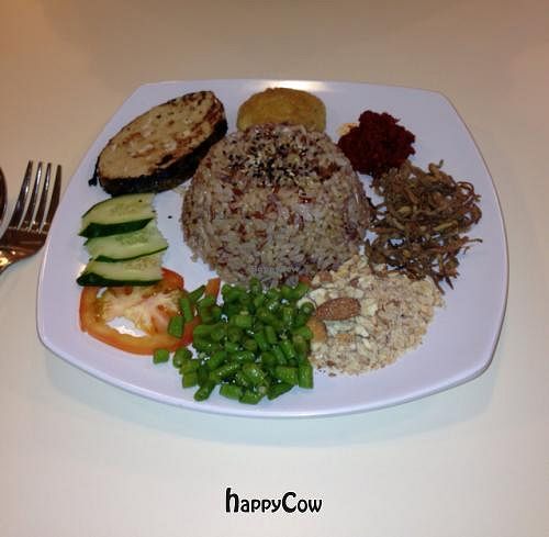 brown rice Nasi Lemak  at SunnyChoice - The Rail Mall in West Singapore