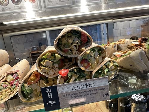 vegan wraps  at Haferkater - Hbf Halle (Saale) in Halle