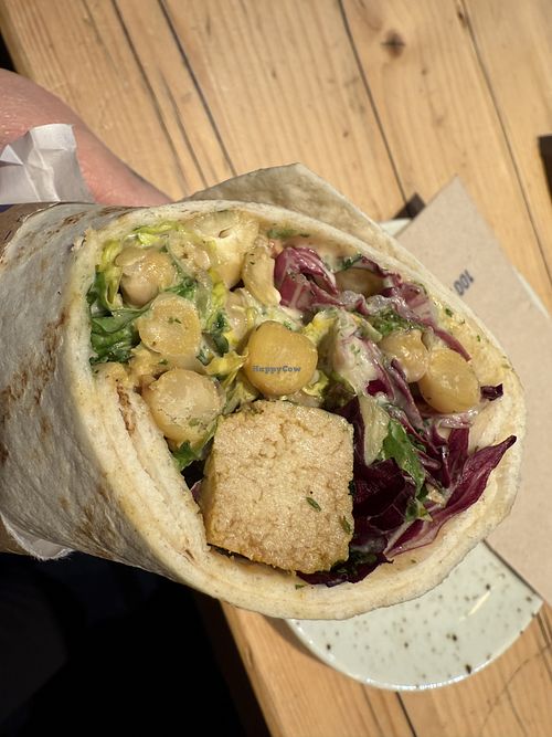 cesar wrap #Veganuary at Haferkater - Hbf Halle (Saale) in Halle