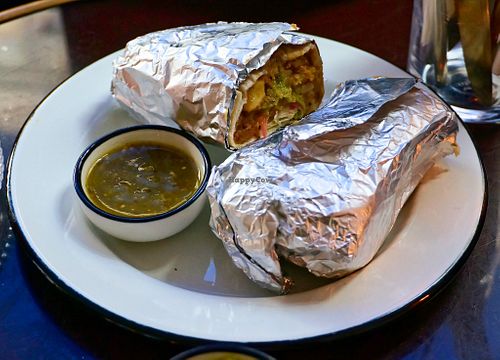 Burrito (weekend brunch) at Abricot Bar in Paris