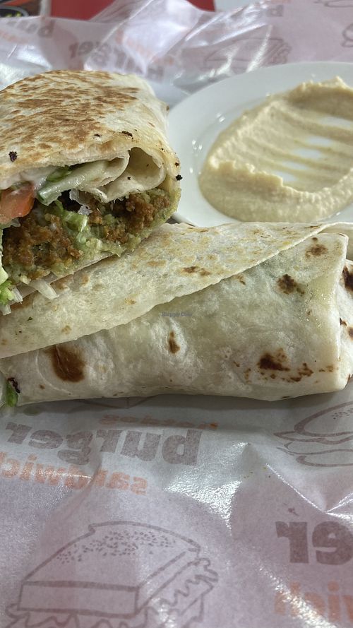 Falafel shawarma   at Lebanon Shawarma Kebab Langkawi Cafe in Langkawi