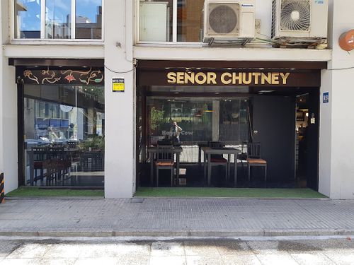 Exterior at Señor Chutney in Barcelona