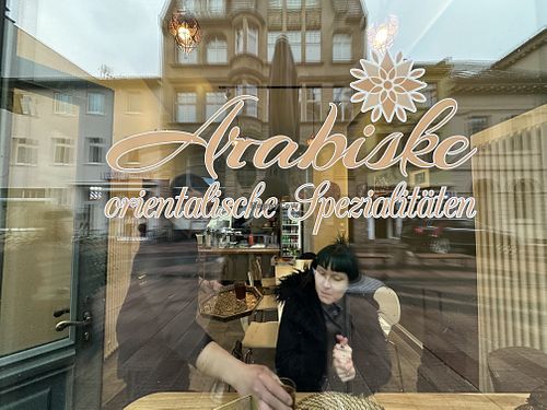 store front  at Arabiske in Koethen