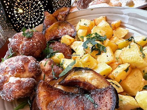 cauliflower & potatoes at Arabiske in Koethen